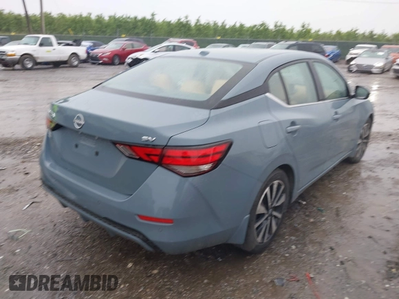 2024 Nissan Sentra SV with VIN 3N1AB8CVXRY202516, listed as a IAAI auction lot 42323940 with 13,436 mi miles and . Bid and sale history available at DreamBid. Image 4.
