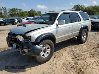 2000 Toyota 4Runner SR5 with VIN JT3GN86R2Y0162958, listed as a Copart auction lot 51526165 with 249,635 mi miles and Salvage Title. Bid and sale history available at DreamBid. Image 1.