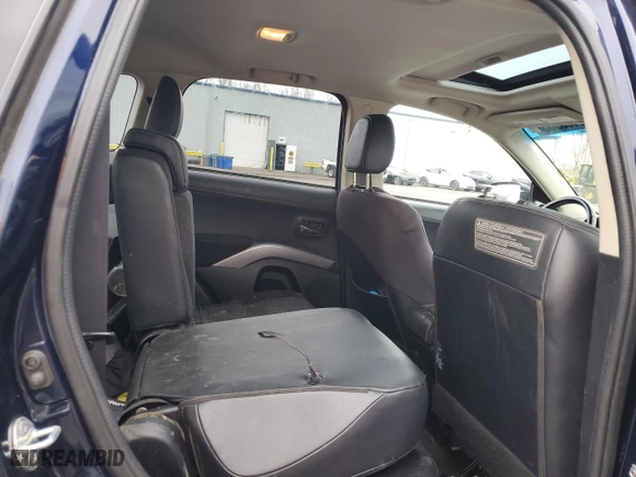 2013 Mitsubishi Outlander SE with VIN JA4JT3AW2DU000395, listed as a Copart auction lot 48165955 with 188,301 mi miles and Salvage Title. Bid and sale history available at carsss.com. Image 11.
