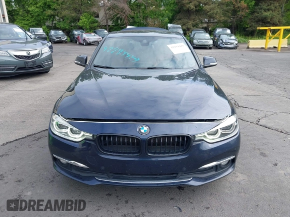 2016 BMW 3 Series with VIN WBA8F1C52GK439095, listed as a IAAI auction lot 42294449 with 309,979 mi miles and . Bid and sale history available at DreamBid. Image 12.