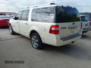 2008 Ford Expedition EL Limited with VIN 1FMFK19538LA60899, listed as a IAAI auction lot 41919759 with 238,296 mi miles. Bid and sale history available at carsss.com. Image 3.