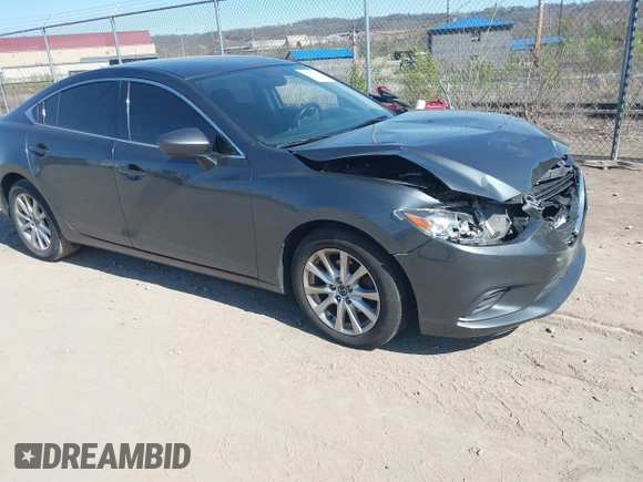 2016 Mazda 6 i Sport with VIN JM1GJ1U54G1413244, listed as a IAAI auction lot 42062416 with 148,970 mi miles and . Bid and sale history available at DreamBid. Image 1.