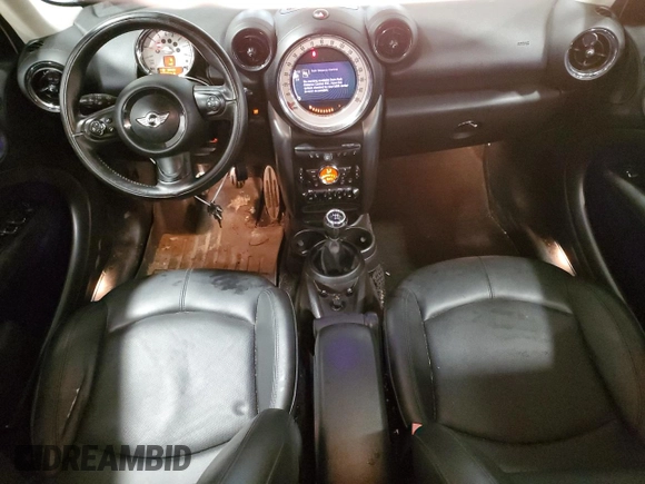 2013 MINI Countryman S ALL4 with VIN WMWZC5C56DWM15763, listed as a Copart auction lot 51165565 with 165,494 mi miles and Salvage Title. Bid and sale history available at DreamBid. Image 8.