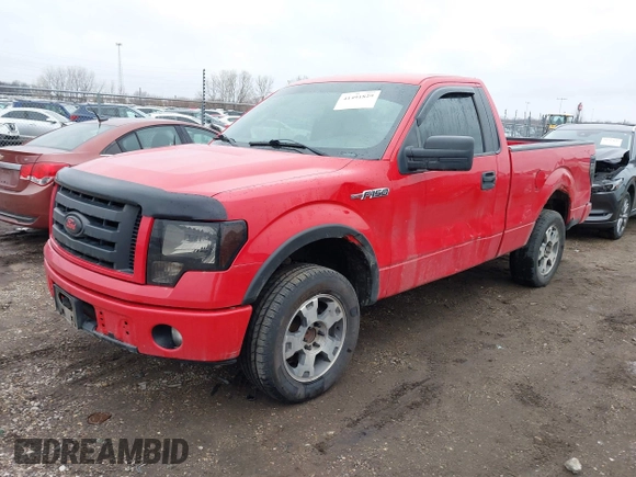 2009 Ford F-150 XL with VIN 1FTRF12W49KB55651, listed as a IAAI auction lot 41491829 with 109,360 mi miles and . Bid and sale history available at DreamBid. Image 2.