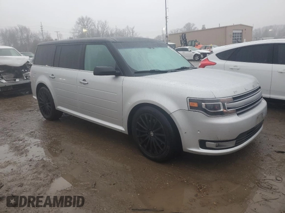 2013 Ford Flex Limited with VIN 2FMHK6DT1DBD33344, listed as a Copart auction lot 44153395 with 174,223 mi miles and Clean Title. Bid and sale history available at carsss.com. Image 4.