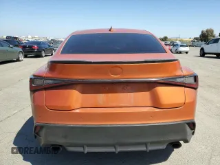 2021 Lexus IS 350 F Sport with VIN JTHGZ1B22M5048535, listed as a Copart auction lot 53753575 with 40,715 mi miles and Salvage title. Bid and sale history available at DreamBid. Image 6.