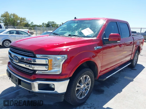 2020 Ford F-150 XL z VIN 1FTEW1EP3LKD60601, wystawiony jako IAAI lot #41974475 z przebiegiem 100 861 mil mil oraz . Historia ofert i sprzedaży dostępna na DreamBid. Obrazek 18.