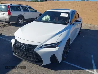 2023 Lexus IS with VIN JTHGZ1B2XP5071176, listed as a IAAI auction lot 41668466 with 14,200 mi miles. Bid and sale history available at carsss.com. Image 17.