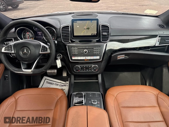 2016 Mercedes-Benz GLE 450 AMG with VIN 4JGED6EB0GA008588, listed as a IAAI auction lot 41836551 with 100,594 mi miles and . Bid and sale history available at DreamBid. Image 6.