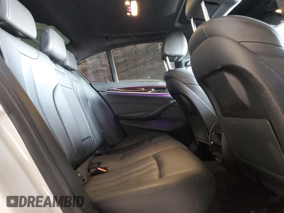 2019 BMW 5 Series 530i with VIN WBAJA5C52KBX87088, listed as a Copart auction lot 44159455 with 72,793 mi miles and Salvage Title. Bid and sale history available at DreamBid. Image 10.