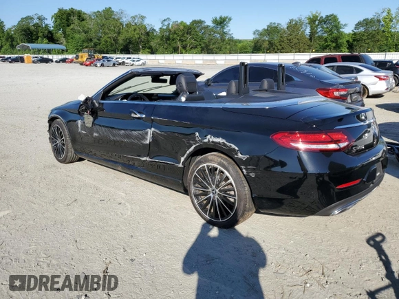 2020 Mercedes-Benz C 300 with VIN W1KWK8DB4LG001345, listed as a Copart auction lot 56673464 with Not Provided miles and Salvage Title. Bid and sale history available at DreamBid. Image 2.