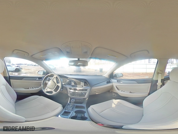 2015 Hyundai Sonata 2.4L SE with VIN 5NPE24AF5FH163846, listed as a Copart auction lot 44414695 with 0 mi miles and Salvage Title. Bid and sale history available at carsss.com. Image 12.