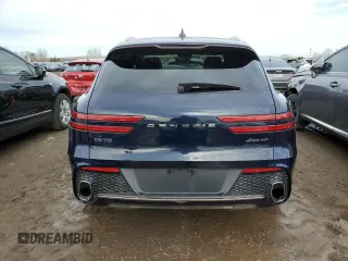 2025 Genesis GV70 2.5T z VIN KMUMADTB6SU174280, wystawiony jako Copart lot #51656635 z przebiegiem 11 248 mil mil oraz Szkoda całkowita • Salvage title. Historia ofert i sprzedaży dostępna na DreamBid. Obrazek 6.