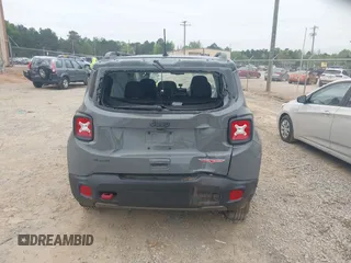 2022 Jeep Renegade Trailhawk with VIN ZACNJDC11NPN53432, listed as a IAAI auction lot 42010778 with 29,889 mi miles and . Bid and sale history available at DreamBid. Image 16.