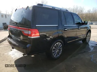 2017 Lincoln Navigator Select with VIN 5LMJJ2HT0HEL08384, listed as a Copart auction lot 51129365 with 101,264 mi miles and Salvage title. Bid and sale history available at DreamBid. Image 3.