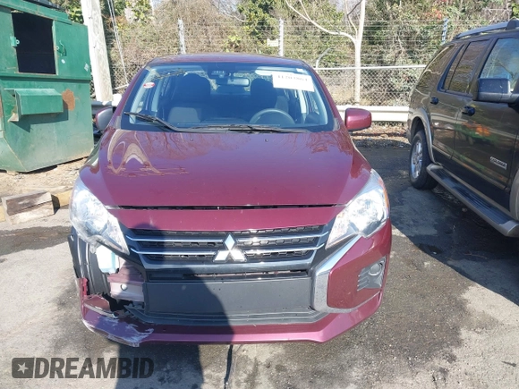 2023 Mitsubishi Mirage ES with VIN ML32FUFJ7PHF04917, listed as a IAAI auction lot 41203864 with 23,262 mi miles and . Bid and sale history available at DreamBid. Image 11.