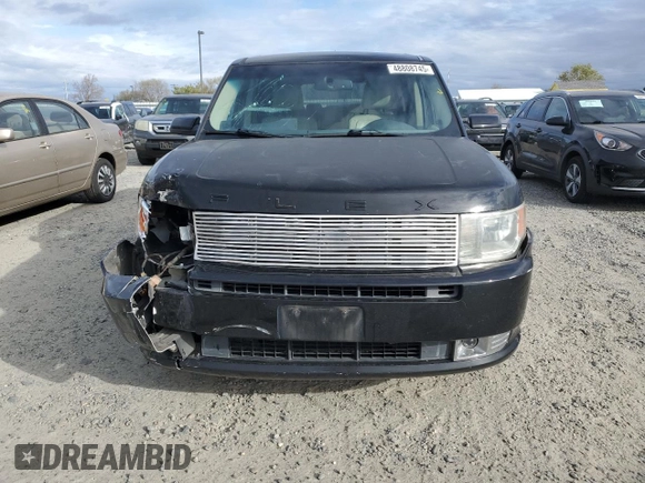 2009 Ford Flex SEL with VIN 2FMEK62CX9BB08885, listed as a Copart auction lot 48808745 with 174,960 mi miles and Salvage Title. Bid and sale history available at carsss.com. Image 5.