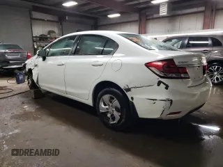 2014 Honda Civic Sedan LX with VIN 19XFB2F57EE085260, listed as a Copart auction lot 48130945 with 94,829 mi miles and Salvage Title. Bid and sale history available at carsss.com. Image 2.