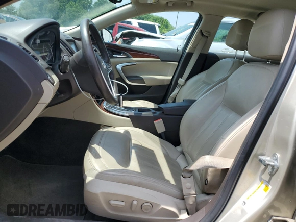 2014 Buick Regal Premium I with VIN 2G4GP5EX3E9322525, listed as a Copart auction lot 60653634 with 106,349 mi miles and Salvage Title. Bid and sale history available at DreamBid. Image 7.