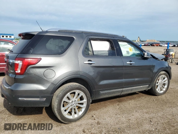 2018 Ford Explorer Limited с VIN 1FM5K8FH2JGA25577, выставлен на аукционе Copart как лот 60813395 с пробегом Не указан миль и Списание • Salvage title. История ставок и продаж доступна на DreamBid. Изображение 3.
