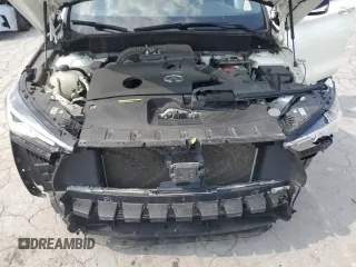 2021 Infiniti QX50 Luxe with VIN 3PCAJ5BA4MF124283, listed as a Copart auction lot 60037765 with 58,803 mi miles and Salvage title. Bid and sale history available at DreamBid. Image 11.