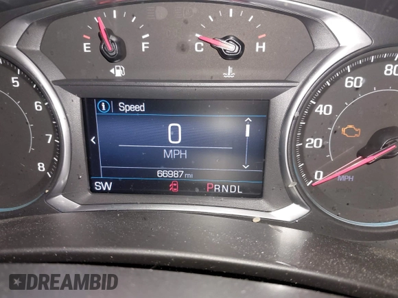 2020 Chevrolet Equinox LT with VIN 3GNAXKEV0LS568625, listed as a IAAI auction lot 41954187 with 66,987 mi miles and . Bid and sale history available at carsss.com. Image 6.