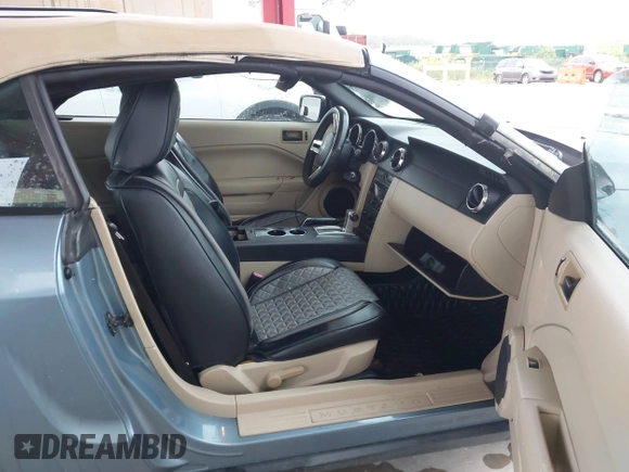 2007 Ford Mustang Deluxe with VIN 1ZVFT84N375260554, listed as a IAAI auction lot 42740799 with 162,939 mi miles and . Bid and sale history available at DreamBid. Image 5.