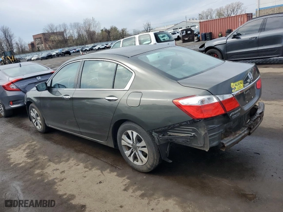 2014 Honda Accord Sedan LX with VIN 1HGCR2F38EA269365, listed as a Copart auction lot 52896865 with 99,138 mi miles and Salvage Title. Bid and sale history available at carsss.com. Image 2.