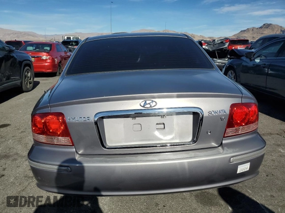 2005 Hyundai Sonata GL with VIN KMHWF25H45A181992, listed as a Copart auction lot 46106585 with 94,264 mi miles and Salvage Title. Bid and sale history available at carsss.com. Image 6.