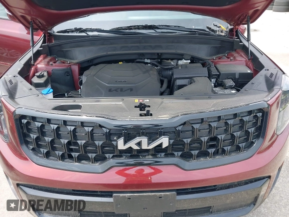 2024 Kia Telluride EX X-Line z VIN 5XYP3DGC6RG435643, wystawiony jako IAAI lot #42279212 z przebiegiem 10 069 mil mil oraz . Historia ofert i sprzedaży dostępna na DreamBid. Obrazek 10.