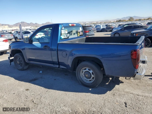 2005 Chevrolet Colorado Z85 with VIN 1GCCS148758133845, listed as a Copart auction lot 83060214 with 165,739 mi miles and Salvage Title. Bid and sale history available at carsss.com. Image 2.
