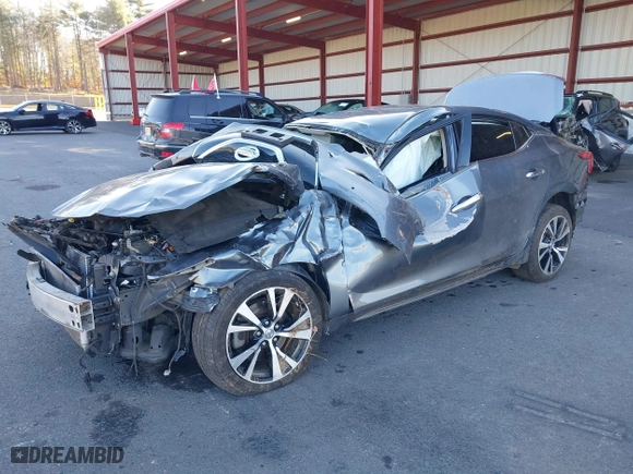 2018 Nissan Maxima SL with VIN 1N4AA6AP2JC377077, listed as a IAAI auction lot 40780334 with 77,366 mi miles. Bid and sale history available at carsss.com. Image 2.