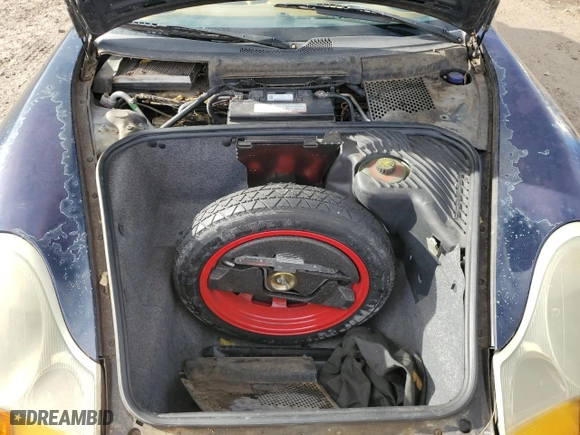 1998 Porsche Boxster with VIN WP0CA2987WU626225, listed as a Copart auction lot 87449074 with 122,804 mi miles and Clean Title. Bid and sale history available at carsss.com. Image 11.
