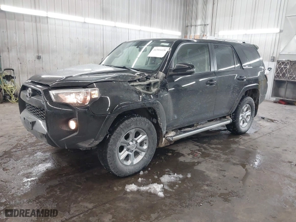 2017 Toyota 4Runner SR5 with VIN JTEBU5JR1H5454808, listed as a IAAI auction lot 41504426 with 88,435 mi miles. Bid and sale history available at carsss.com. Image 17.