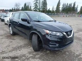 2022 Nissan Rogue Sport S with VIN JN1BJ1AV4NW347828, listed as a IAAI auction lot 41809199 with 44,897 mi miles. Bid and sale history available at carsss.com. Image 1.