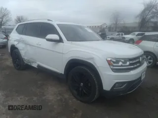 2018 Volkswagen Atlas 3.6L V6 SEL with VIN 1V2MR2CA1JC587427, listed as a IAAI auction lot 41152664 with 105,339 mi miles. Bid and sale history available at carsss.com. Image 1.