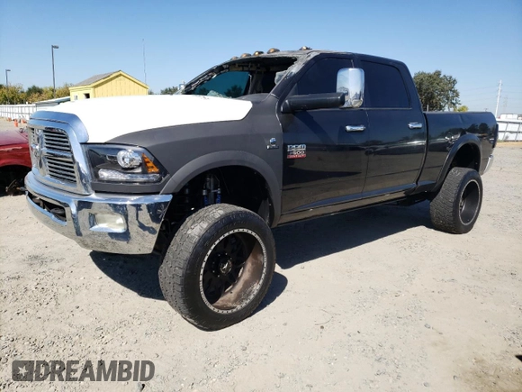 2010 Dodge Ram 2500 SLT with VIN 3D7UT2CL3AG112756, listed as a Copart auction lot 73067164 with 162,755 mi miles and Salvage Title. Bid and sale history available at carsss.com. Image 1.