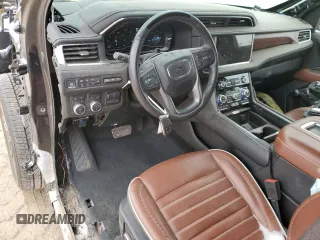 2023 GMC Yukon XL Denali Ultimate with VIN 1GKS2KKL7PR538324, listed as a Copart auction lot 43148215 with Not Provided miles and Salvage Title. Bid and sale history available at carsss.com. Image 8.