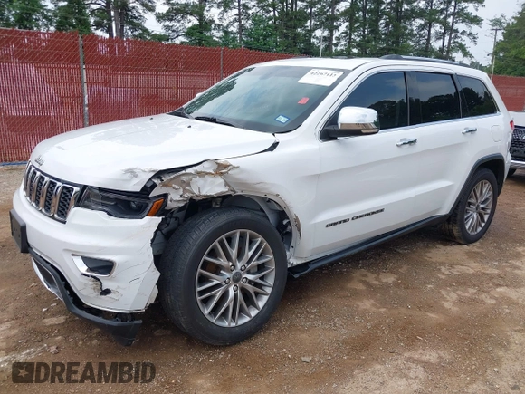 2018 Jeep Grand Cherokee Sterling with VIN 1C4RJEBG8JC289169, listed as a IAAI auction lot 42267113 with 77,274 mi miles and . Bid and sale history available at DreamBid. Image 17.