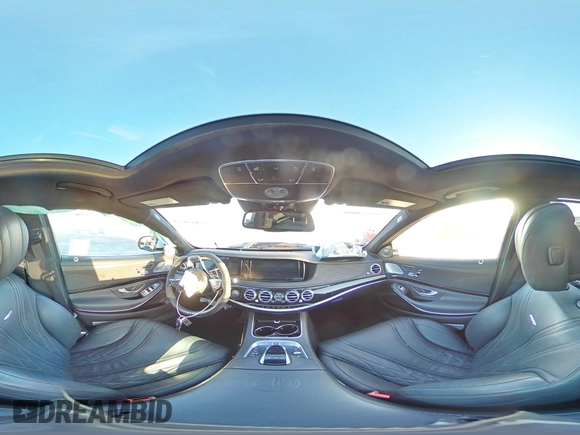 2016 Mercedes-Benz S-Class AMG S 63 with VIN WDDUG7JB2GA237685, listed as a Copart auction lot 36030283 with 0 mi miles. Bid and sale history available at carsss.com. Image 13.