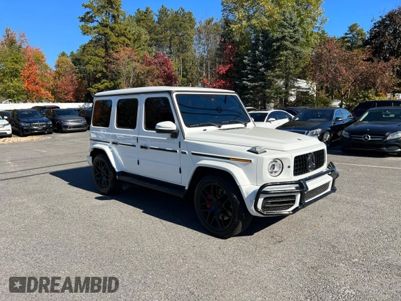 2019 Mercedes-Benz G 63 AMG with VIN WDCYC7HJ8KX308215, listed as a Copart auction lot 77123674 with 93,594 mi miles and Clean Title. Bid and sale history available at DreamBid. Image 2.