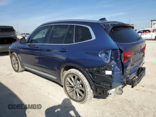 2019 BMW X3 sDrive30i with VIN 5UXTR7C5XKLF32300, listed as a Copart auction lot 45169765 with 39,996 mi miles and Salvage Title. Bid and sale history available at carsss.com. Image 2.
