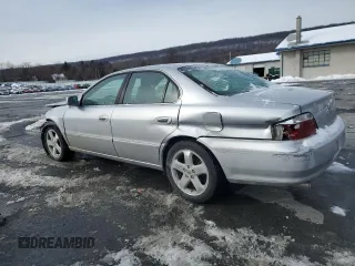 2003 Acura TL Type S with VIN 19UUA56873A051200, listed as a Copart auction lot 41749465 with 154,443 mi miles and Salvage Title. Bid and sale history available at carsss.com. Image 2.
