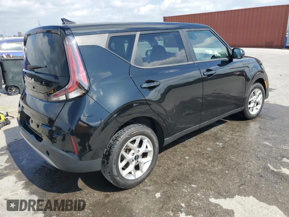 2023 Kia Soul LX with VIN KNDJ23AU8P7854446, listed as a Copart auction lot 45198135 with 42,413 mi miles and Non Repairable. Bid and sale history available at DreamBid. Image 3.
