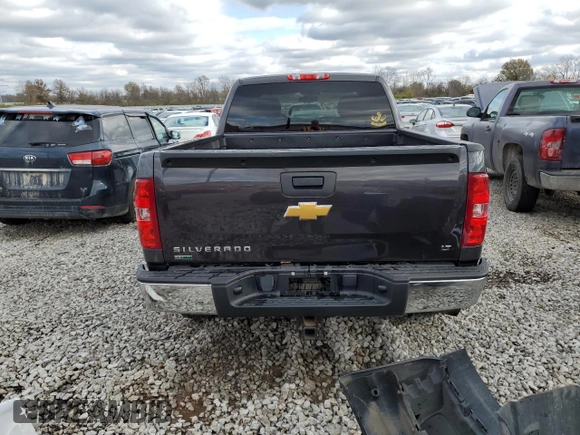 2011 Chevrolet Silverado 1500 LT with VIN 1GCRCSEA3BZ176258, listed as a Copart auction lot 79695524 with 116,451 mi miles and Salvage Title. Bid and sale history available at DreamBid. Image 6.