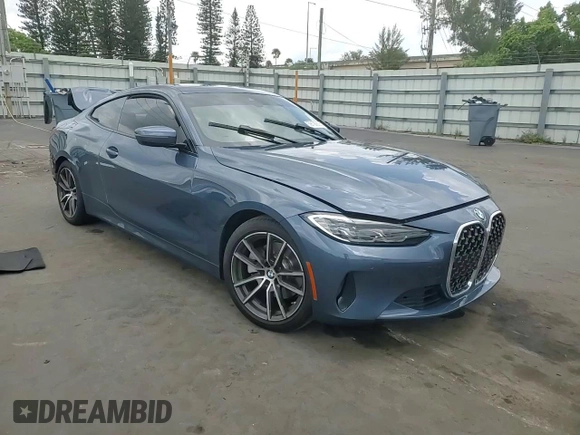 2021 BMW 4 Series 430i z VIN WBA53AP06MCF79573, wystawiony jako Copart lot #59136805 z przebiegiem 43 446 mil mil oraz Szkoda całkowita • Salvage title. Historia ofert i sprzedaży dostępna na DreamBid. Obrazek 13.