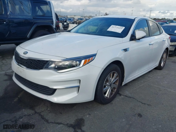 2016 Kia Optima LX with VIN 5XXGT4L39GG050312, listed as a IAAI auction lot 41772423 with 95,217 mi miles. Bid and sale history available at carsss.com. Image 17.