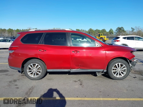2016 Nissan Pathfinder SV with VIN 5N1AR2MN7GC645633, listed as a IAAI auction lot 41738679 with 229,359 mi miles. Bid and sale history available at carsss.com. Image 14.