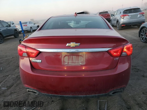 2015 Chevrolet Impala LTZ with VIN 2G1155SL8F9250488, listed as a Copart auction lot 44007245 with 120,604 mi miles and Clean Title. Bid and sale history available at DreamBid. Image 6.