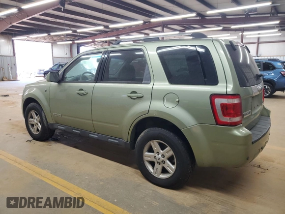 2008 Ford Escape Hybrid z VIN 1FMCU59H88KE28689, wystawiony jako Copart lot #50769085 z przebiegiem 217 681 mil mil oraz Czysty tytuł • Clean title. Historia ofert i sprzedaży dostępna na DreamBid. Obrazek 2.
